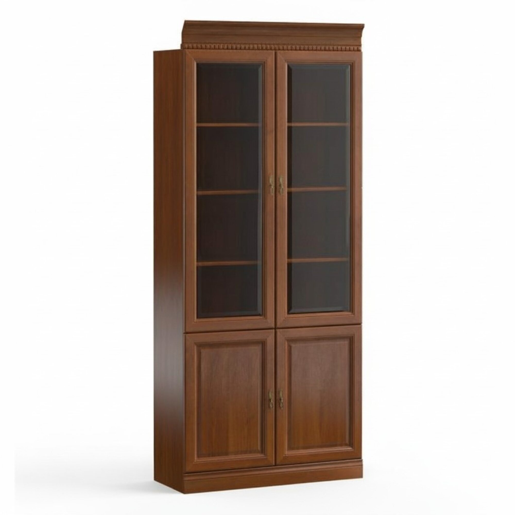 Klassische SchrÃ¤nke Schrank Vitrine Vitrinenschrank Glas Schrankwand Model BA-2