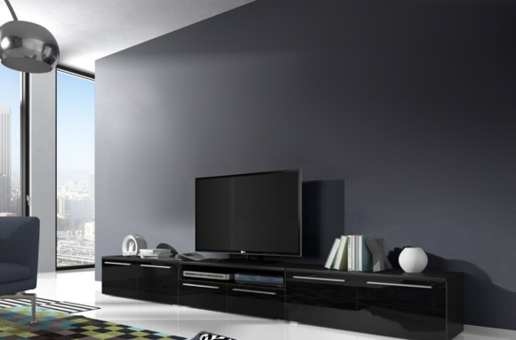 Hochglanz Wohnzimmer Sideboard Modern Lowboard TV-StÃ¤nder MÃ¶bel Neu