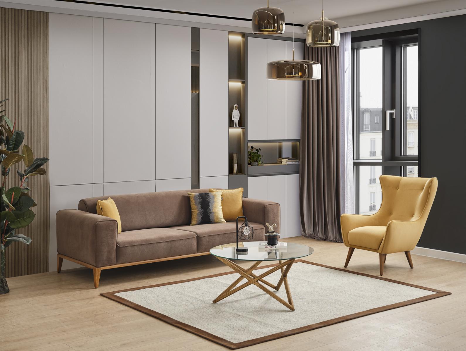 Wohnzimmer Sofagarnitur 31 Sitzer Set Design Polster Couchen Moderne