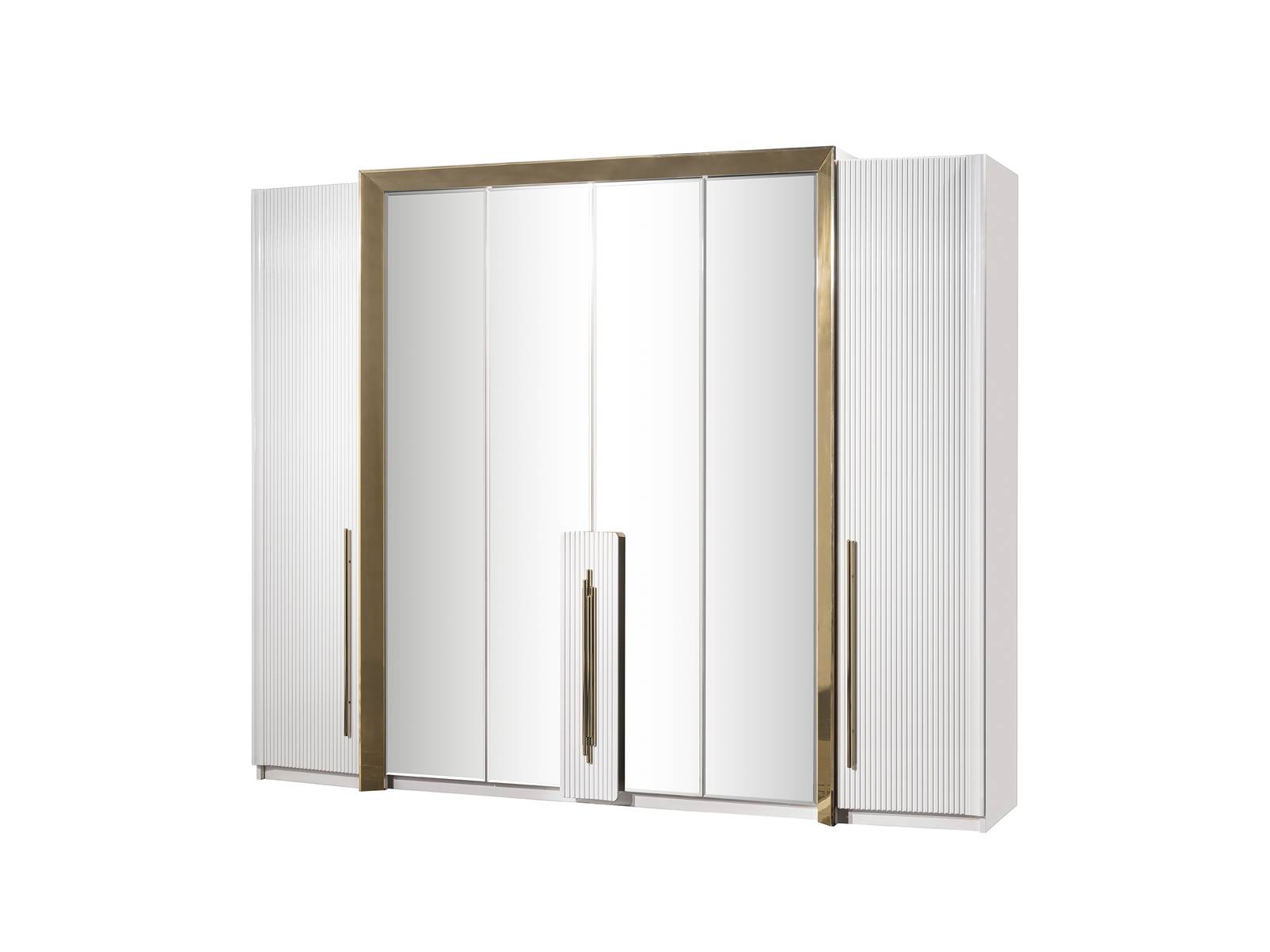 Schlafzimmer Kleiderschrank WeiÃ Moderne MÃ¶bel luxus Einrichtung Design