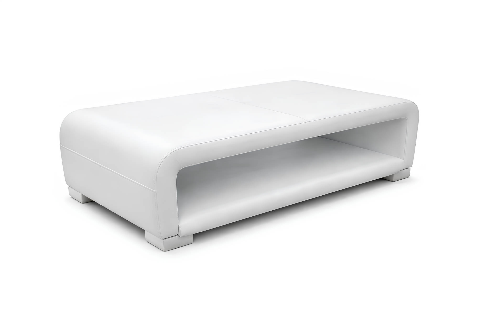 Design Modern Couch Sofa Tische Wohnzimmer Gepolstert Leder Tisch WeiÃ Sofort