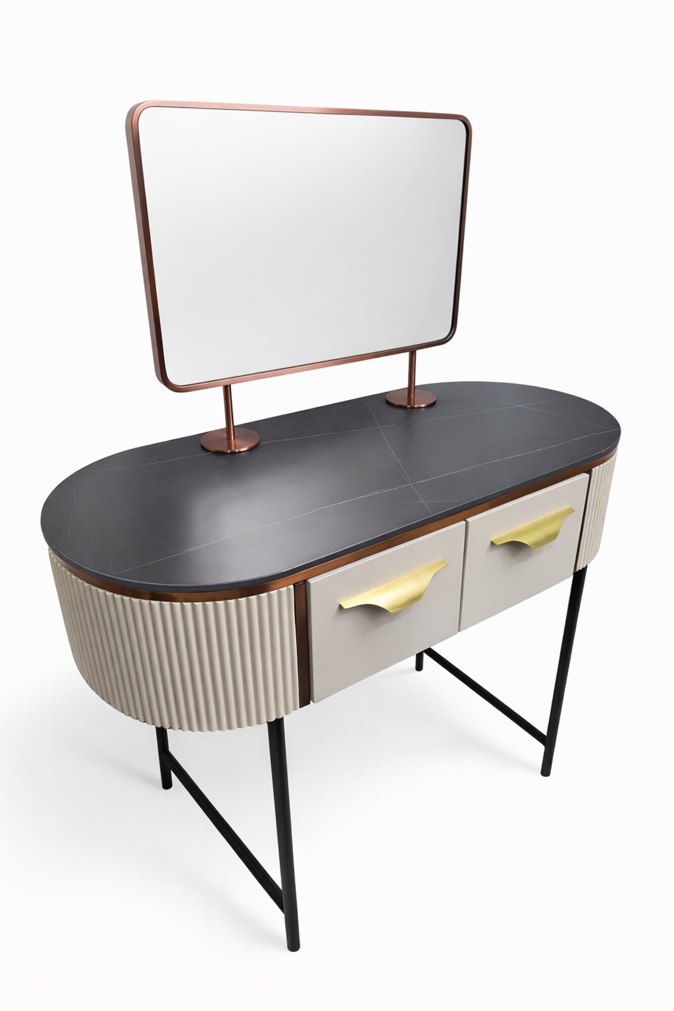 Schminktisch Hocker Konsole Schmink Tische Tisch Konsolen Spiegel 2tlg. Sofort
