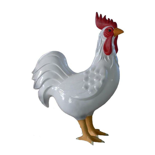 Huhn LebensgroÃe Figur Dekoration Statuen Skulptur Garten Deko Figuren