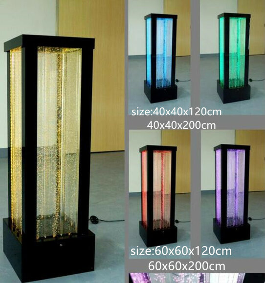 Wasser SÃ¤ule 40*120cm Wasserwand SÃ¤ulen Wand Trennwand Led