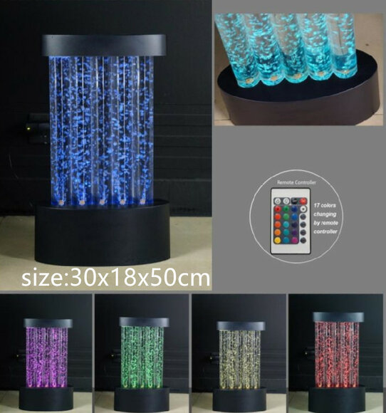 Bar Led Wasser Wand Regal SÃ¤ule WassersÃ¤ulen Theke Designer Beleuchtet