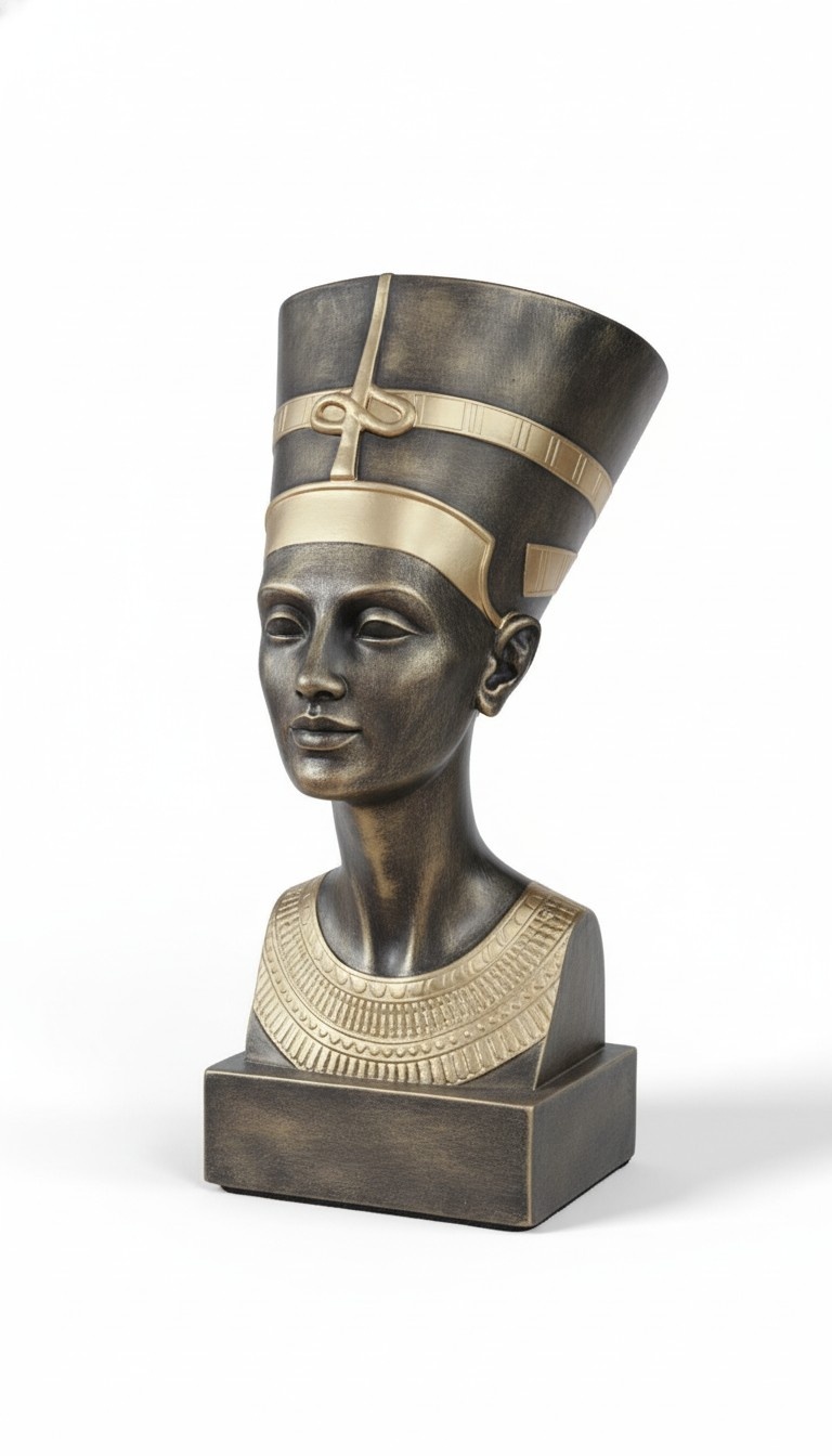 Ãgyptische Design BÃ¼ste Nofretete Figut Statue Skulptur Statuen