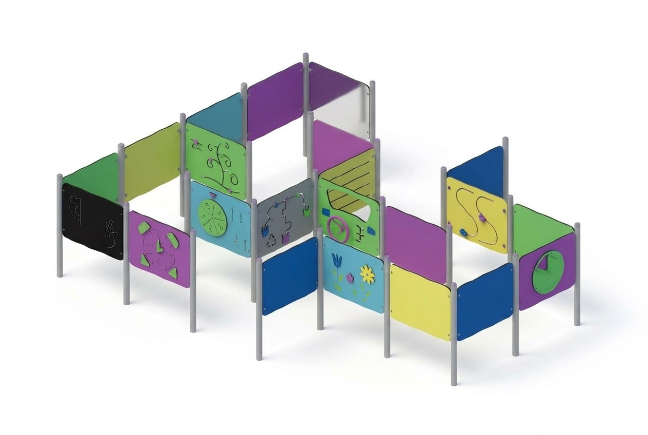 Aktivspieltafeln mit Labyrinth Spieltafeln Bewegungspark Spielzeugboote Kinder