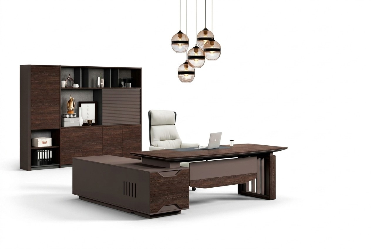 Arbeitstisch BÃ¼rotisch Schreibtisch BÃ¼romÃ¶bel BÃ¼ro Tisch Holz Braun