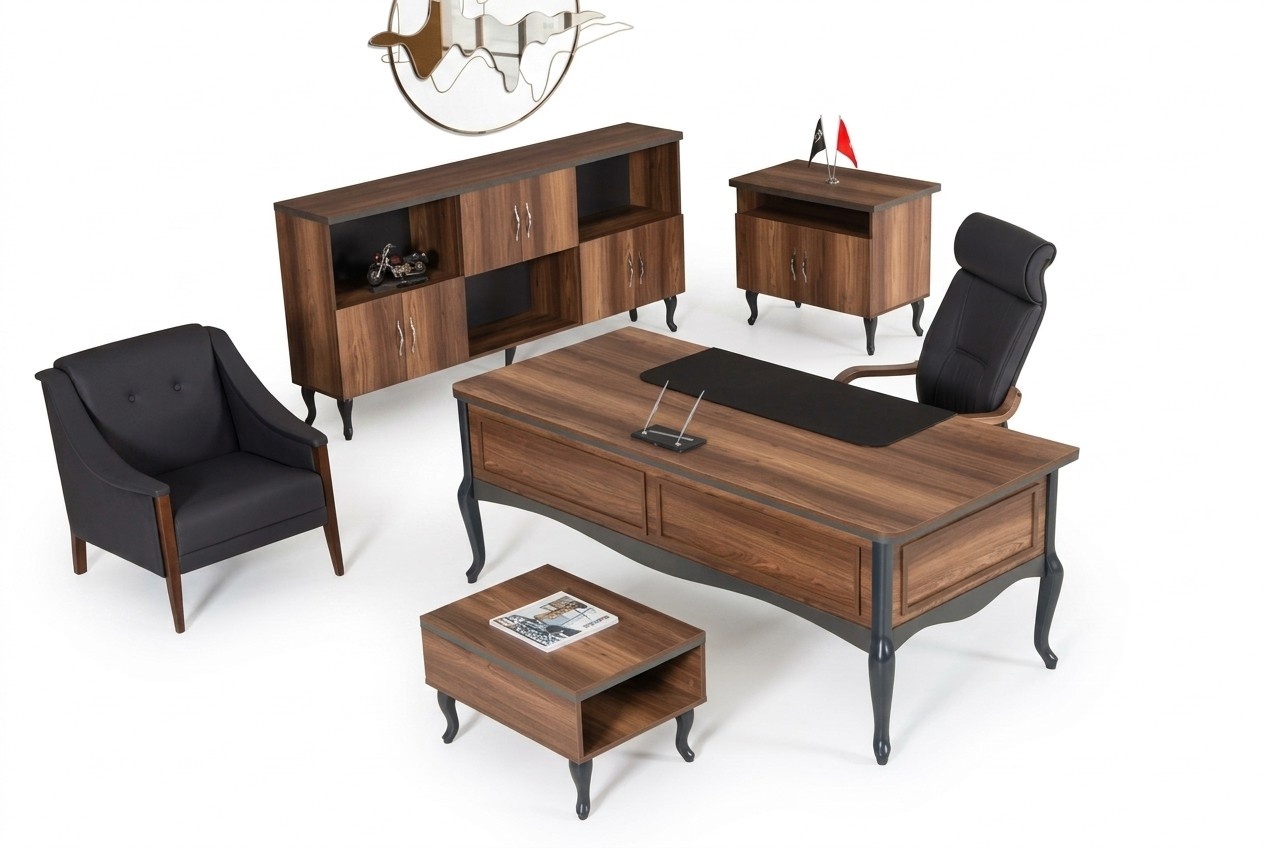 Arbeitzimmer Couchtisch BÃ¼ro Einrichtung Beistelltisch Neu Office