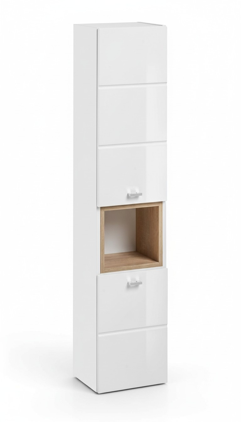 Badezimmerschrank BadmÃ¶bel Schrank Hochschrank Dekorative Badschrank Regal