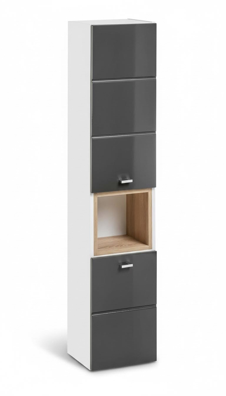 Badezimmerschrank BadmÃ¶bel Schrank Hochschrank Badschrank Dekorative Regal