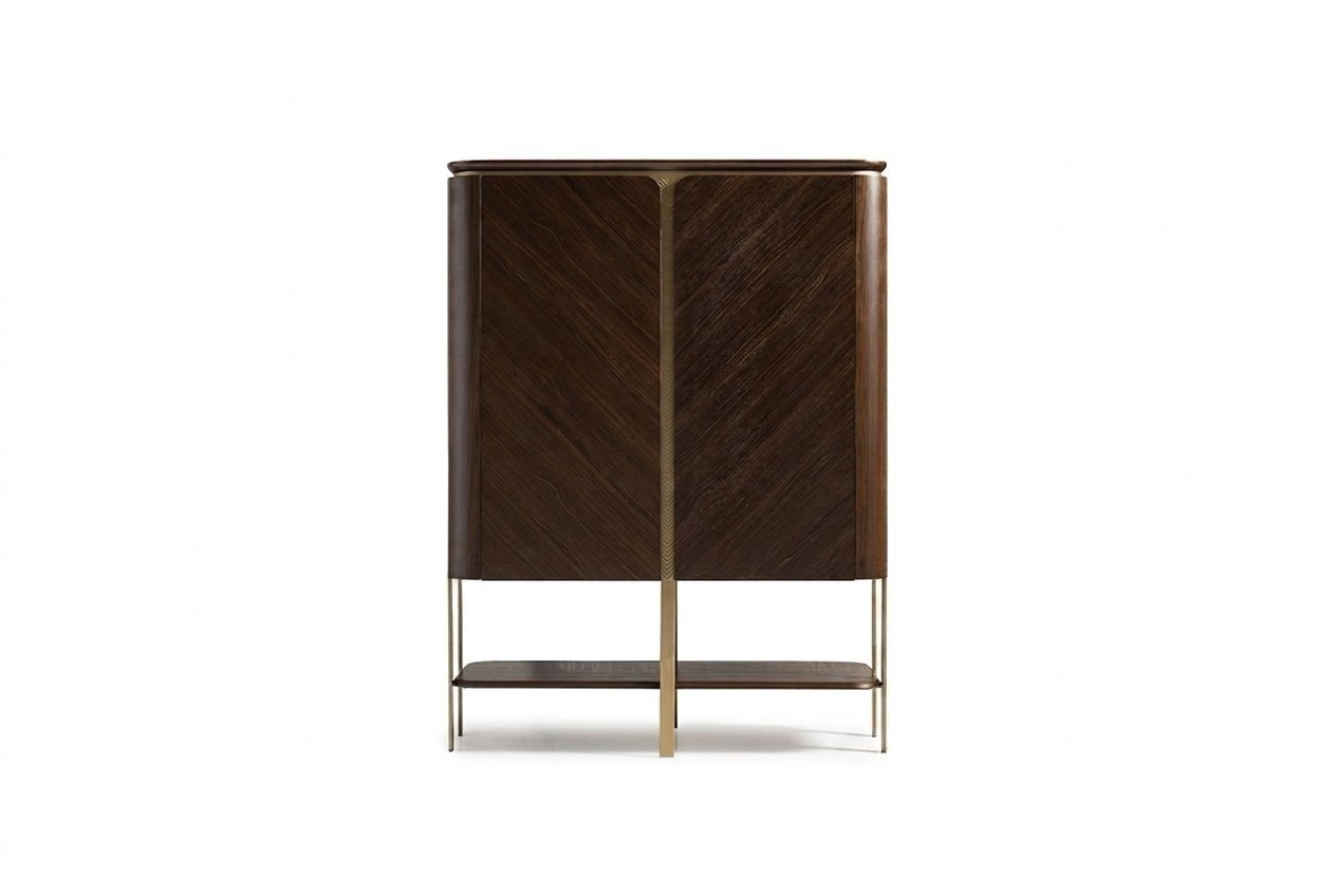 Barschrank Schrank Holzschrank Holz Bar Braun GetrÃ¤nke Design Flaschen