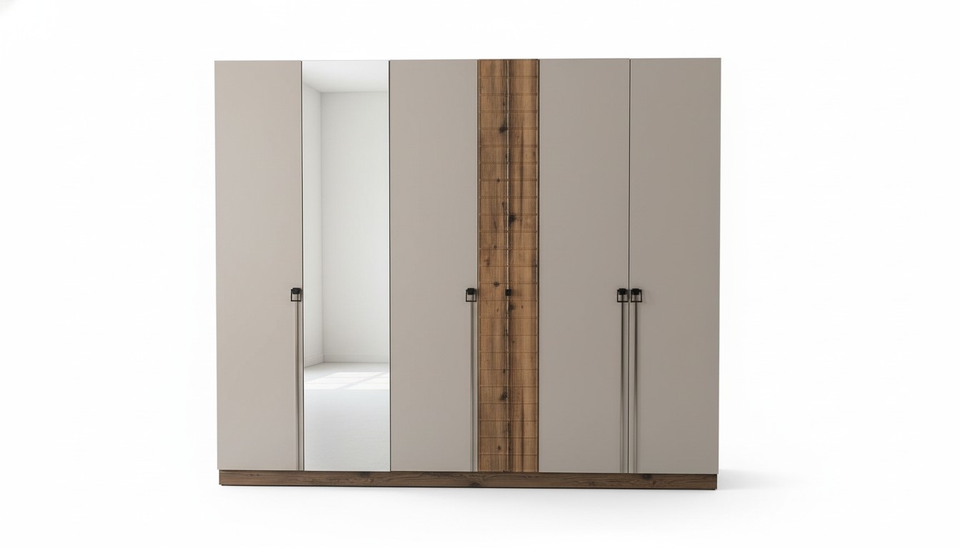 Beiger Schlafzimmer Kleiderschrank Designer SchrÃ¤nke Luxus HolzschrÃ¤nke