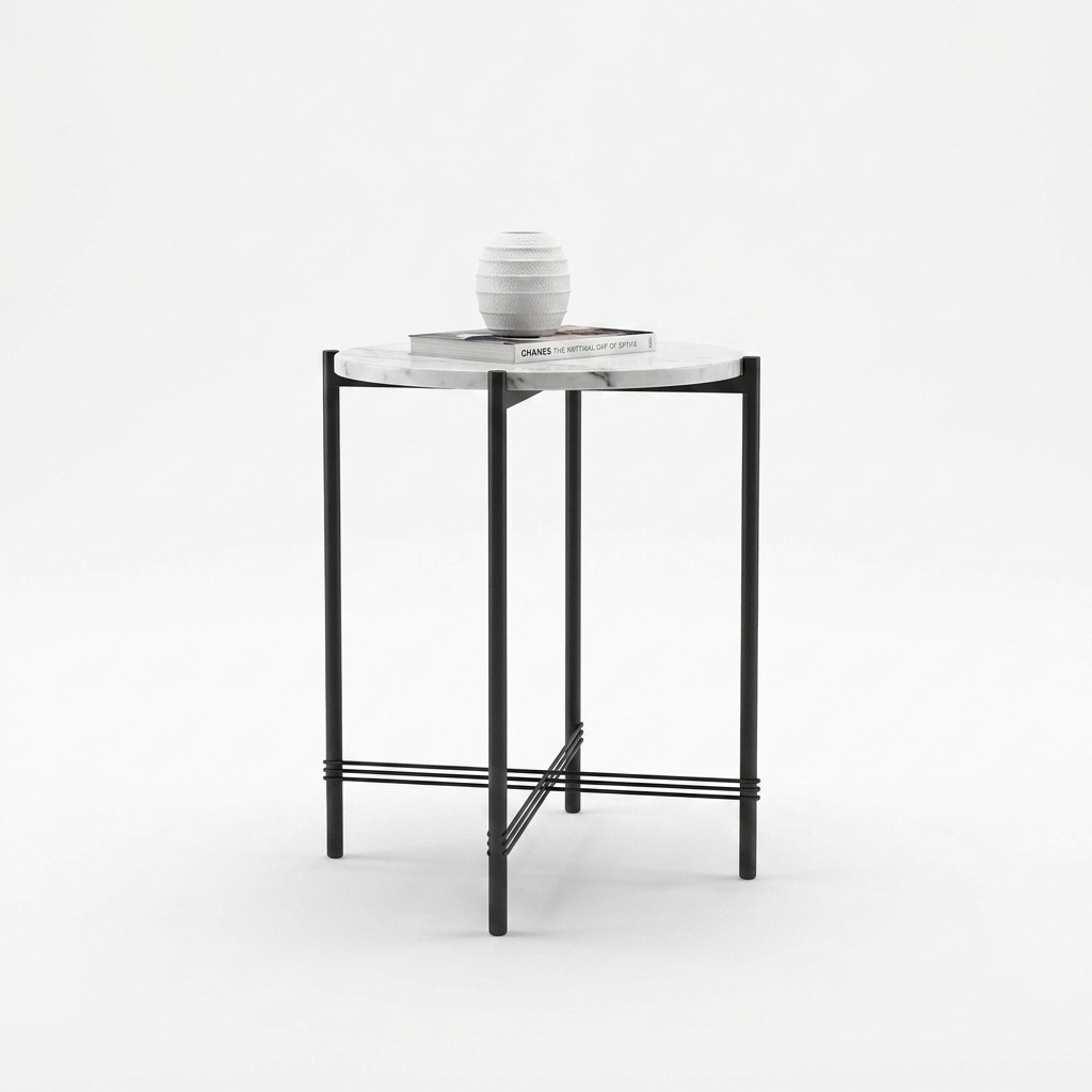 Beistelltisch Runder Tisch Couchtisch Sofa Tisch Wohnzimmer Runde