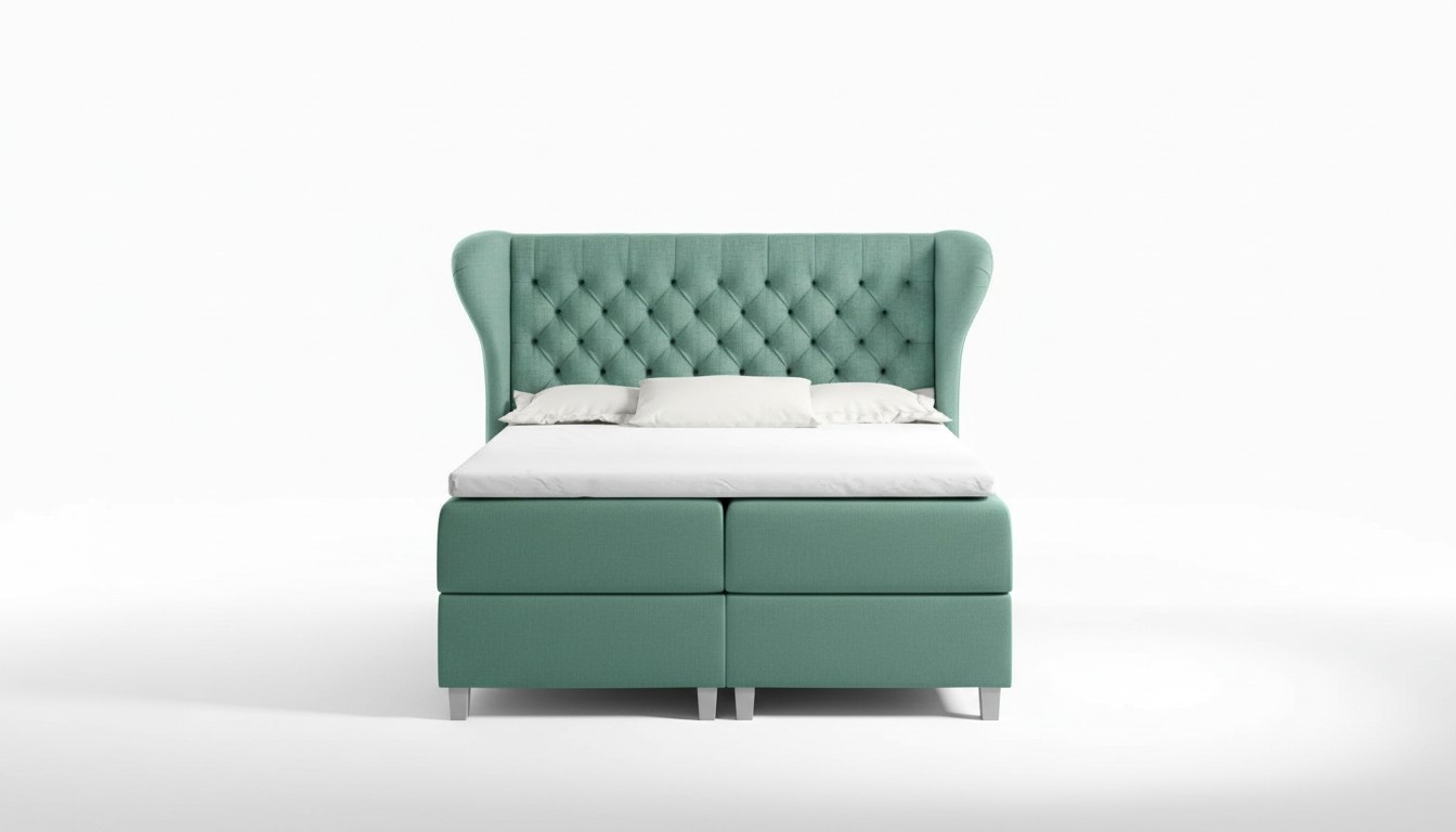 bett chesterfield box spring mÃ¶bel betten king size samt hotel neu schlafzimmer