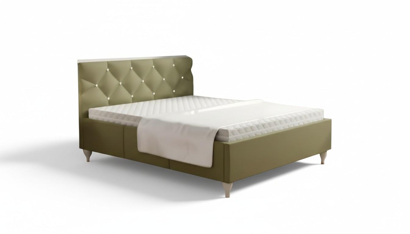 Bett Design Luxus Doppel Betten 180x200cm Schlaf Zimmer GrÃ¼n Modern Neu