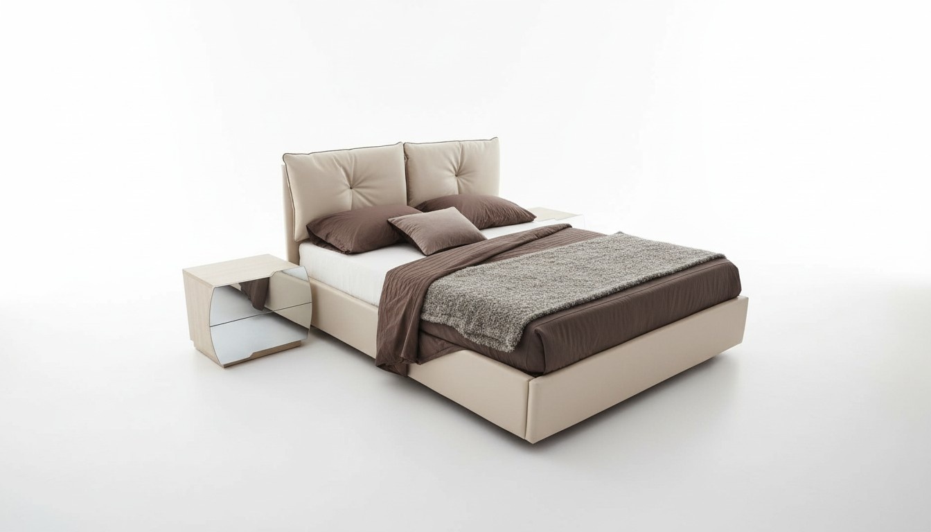 Bett Doppel Betten MÃ¶bel Einrichtung Bettgestelle Schlafzimmer Modern Luxus Neu