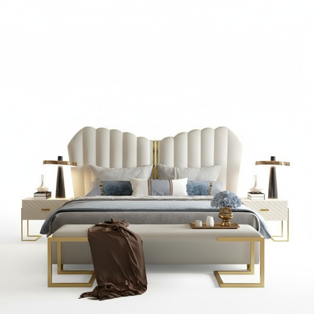 Bett Doppelbett Betten 180 x 200 MÃ¶bel Einrichtung Schlafzimmer Design Neu