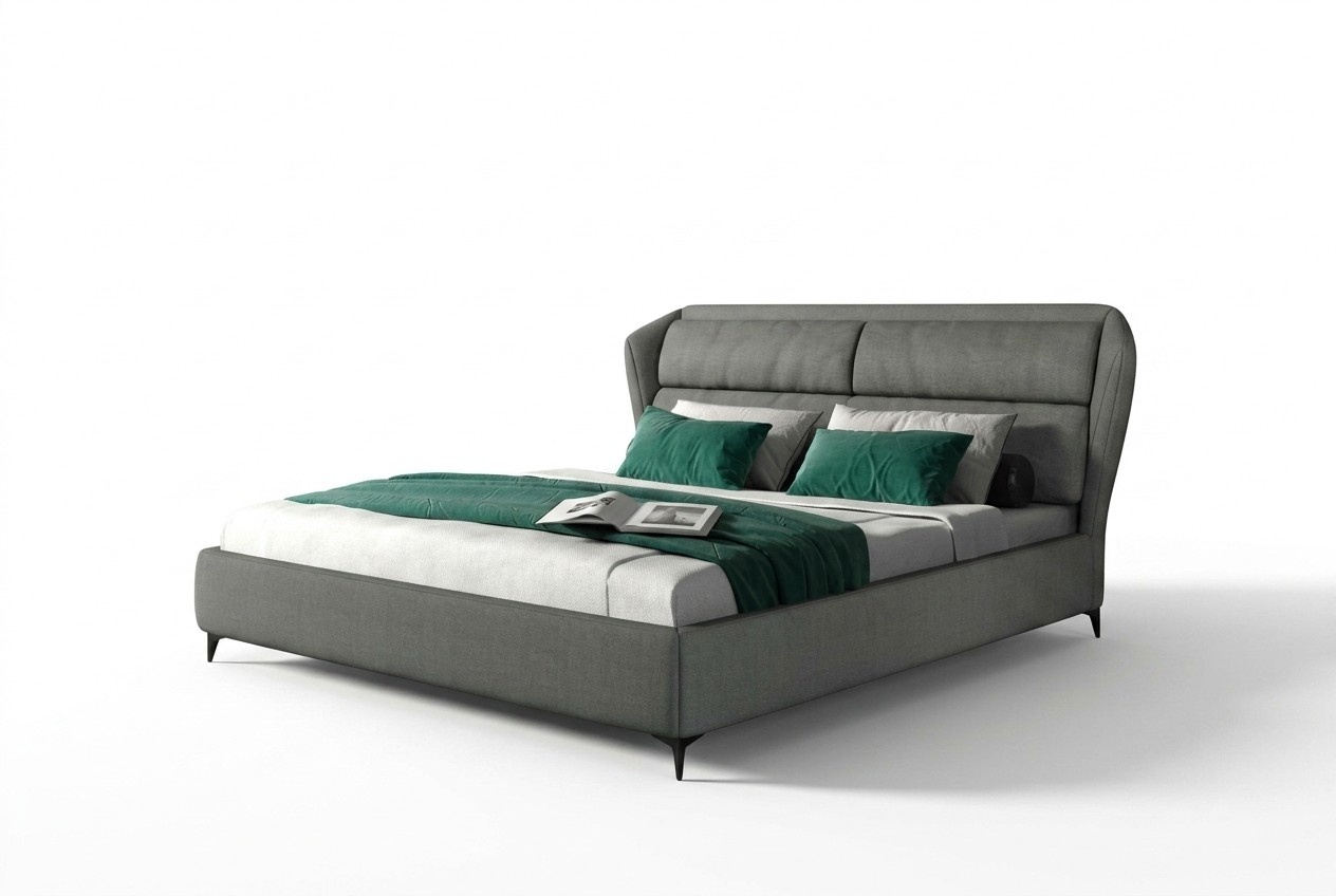 Bett Klassisch Polsterbett Schlafzimmer Designbett Betten 180x200cm