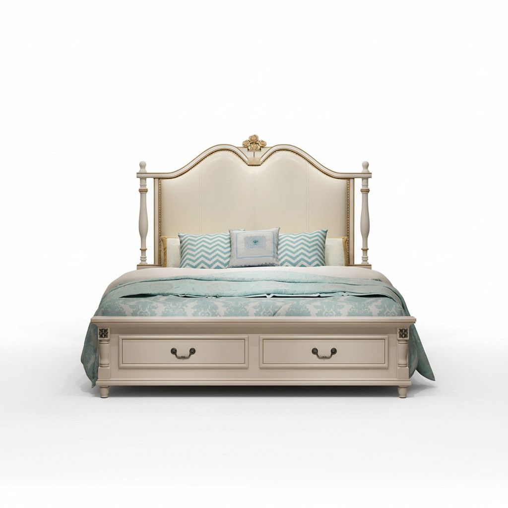 Bett Polster Design Luxus Doppel Hotel Deko Betten KÃ¶nigliches Barock Holz