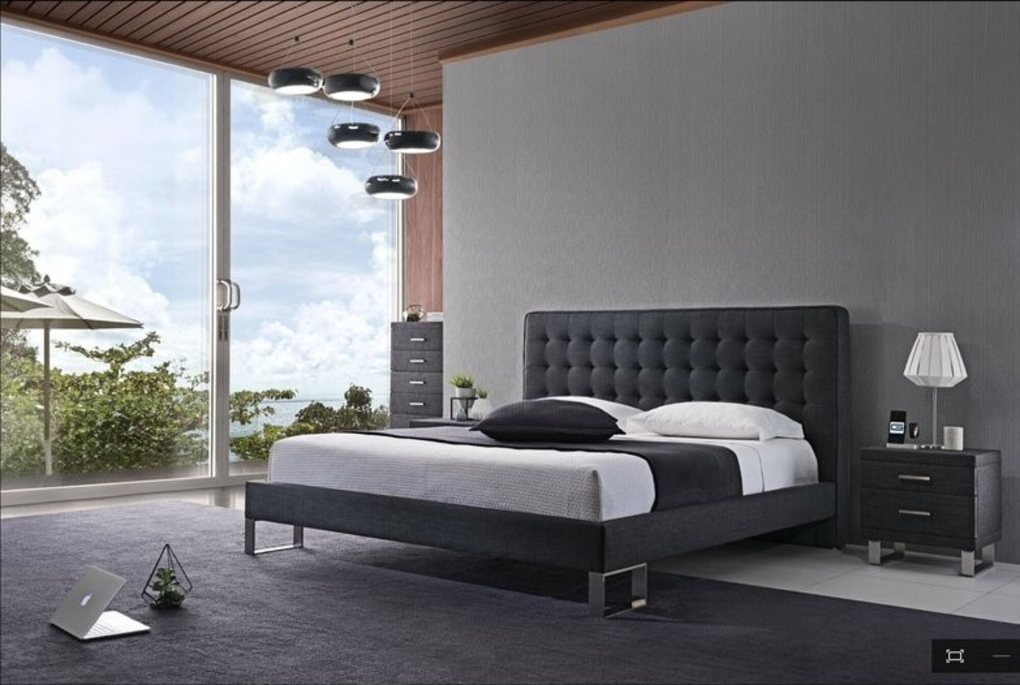 Bett Polster Design Luxus Doppel Hotel Betten Schlaf Zimmer Leder Luxus