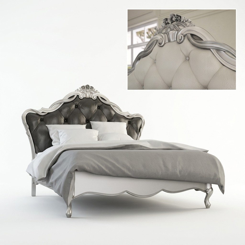 Bett Polster Design Luxus Doppel Betten Schlaf Zimmer Italienische MÃ¶bel