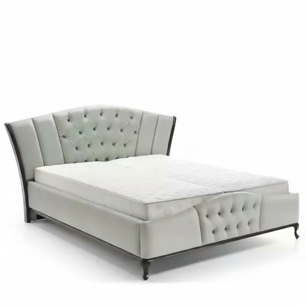 Bett Polster Design Luxus Doppel Hotel Betten Chesterfield Holz MÃ¶bel