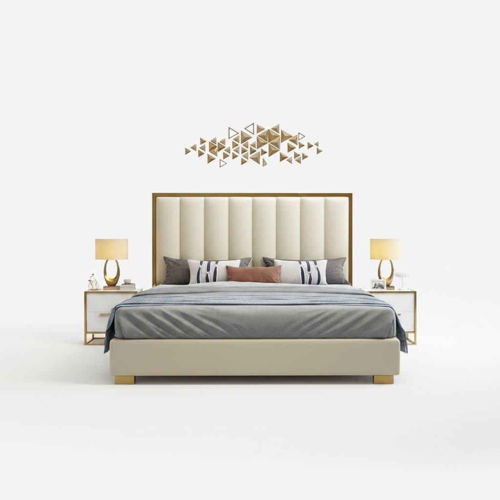 Bett Polster Design Luxus Doppel Hotel Betten 180x200cm Schlaf Zimmer