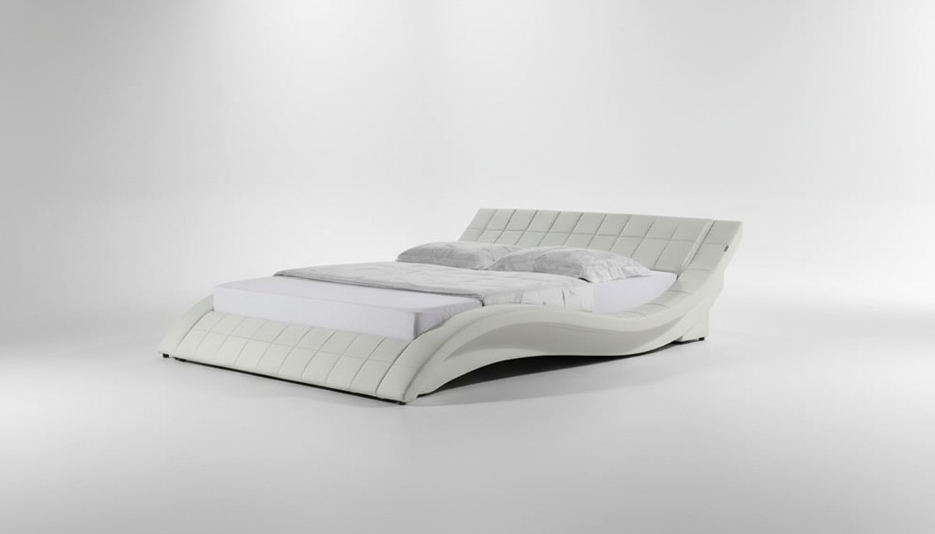 Bett WeiÃ Schlafzimmer JV MÃ¶bel LiegeflÃ¤che 180x200 Schlafzimmer Kunstleder