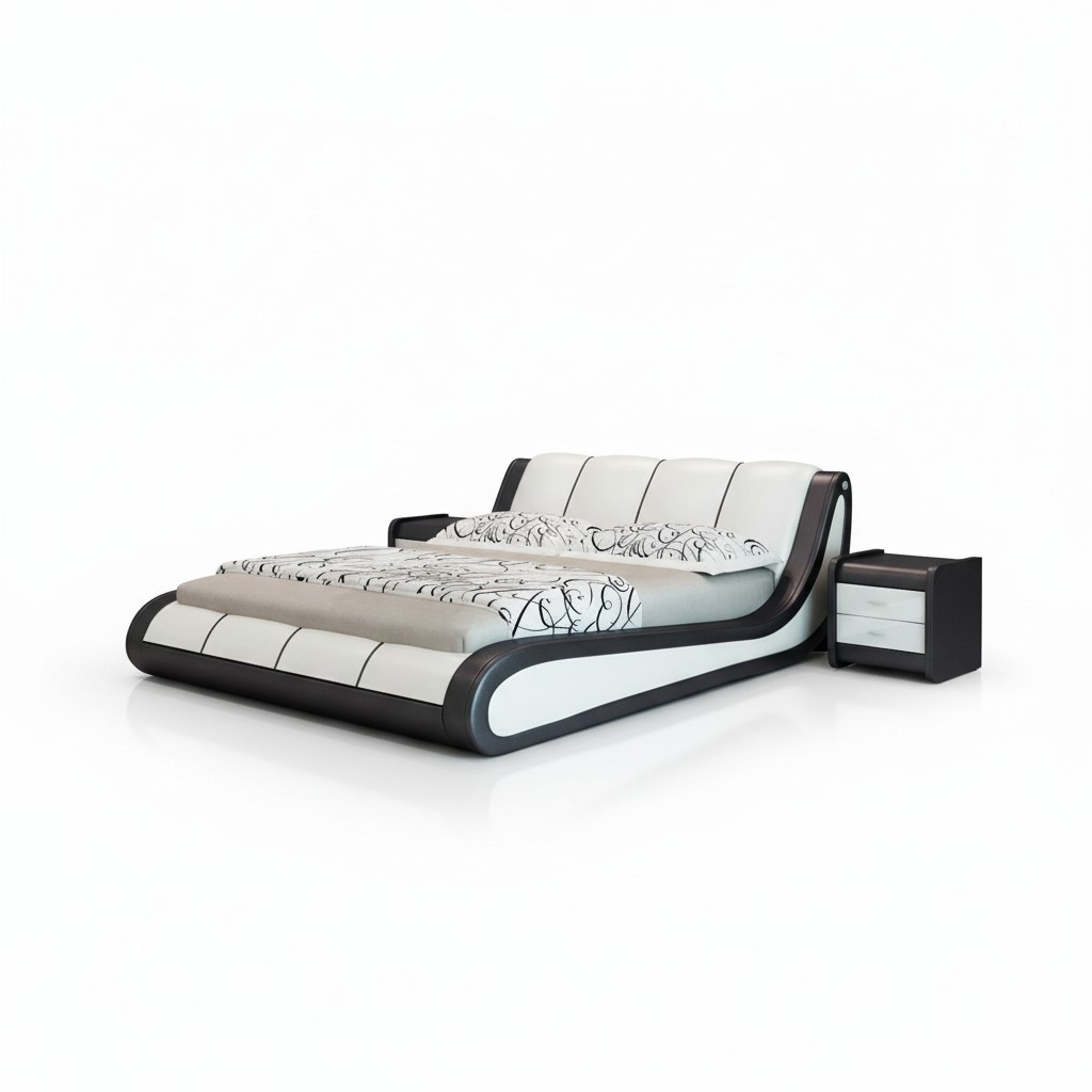 Betten Luxus Schlafzimmer MÃ¶bel Doppel Bett Design Stoff Hotel Blaue