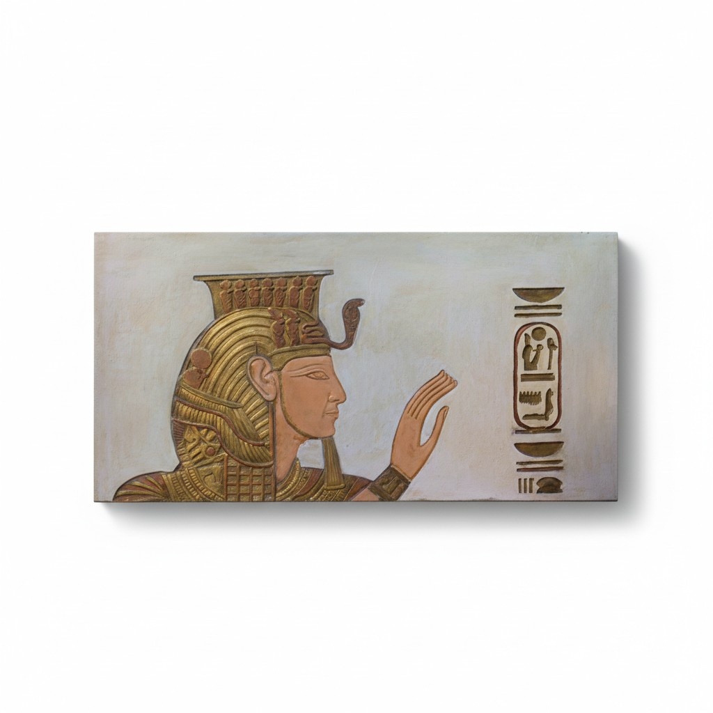Bild Deko Ãgypten Statue Skulptur 72 x 50 cm Figuren Statuen Skulpturen