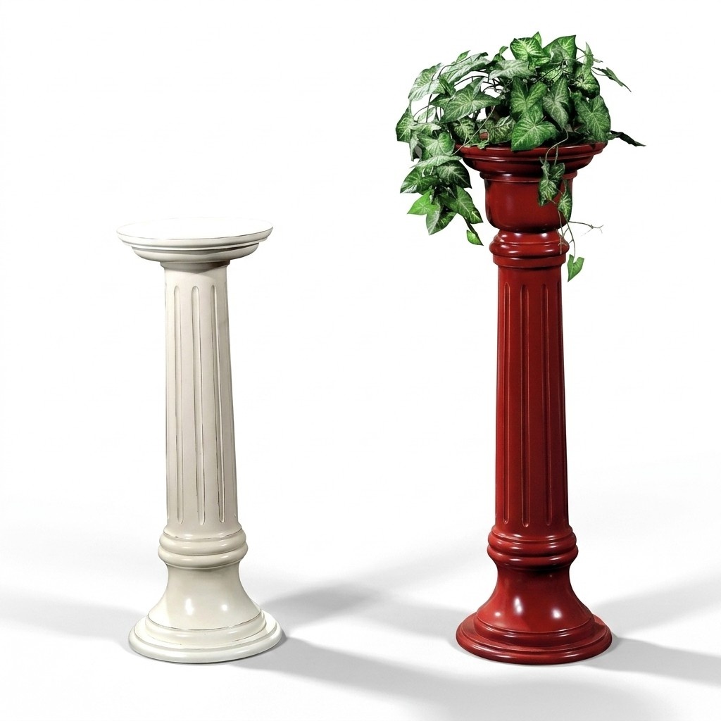 BlumenstÃ¤nder BlumensÃ¤ule Blumenampel StÃ¤nder Echtholz TopfpflanzenstÃ¤nder