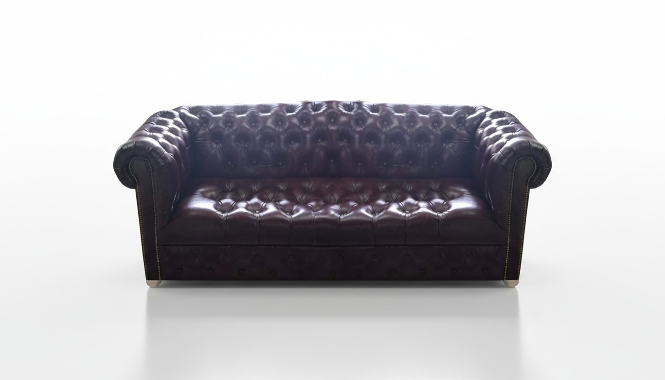 Braun Polster MÃ¶bel Wohnzimmer Luxus Sofa Dreisitze Couch Einrichtung