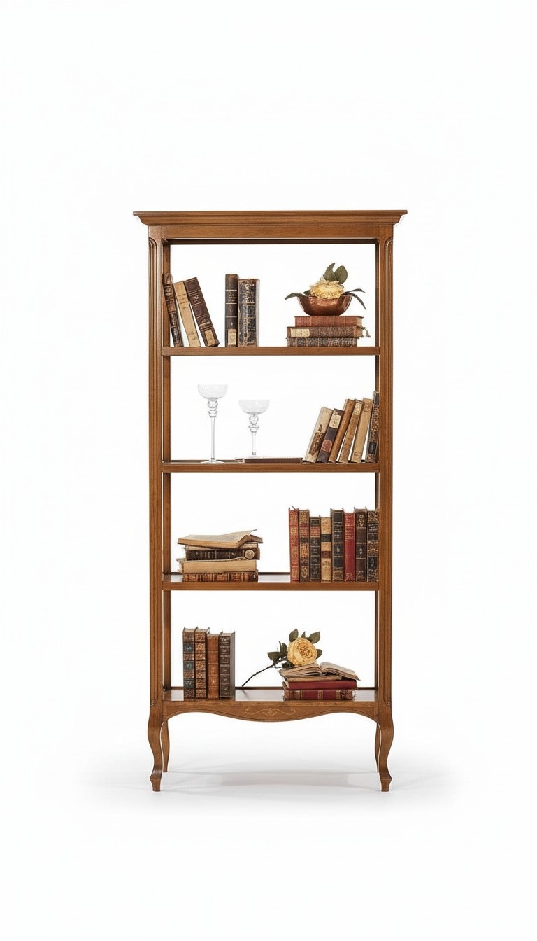 BÃ¼cher Regal braun Vitrinen Schrank BÃ¼cherschrank Vitrine BÃ¼cherregal Regale Neu