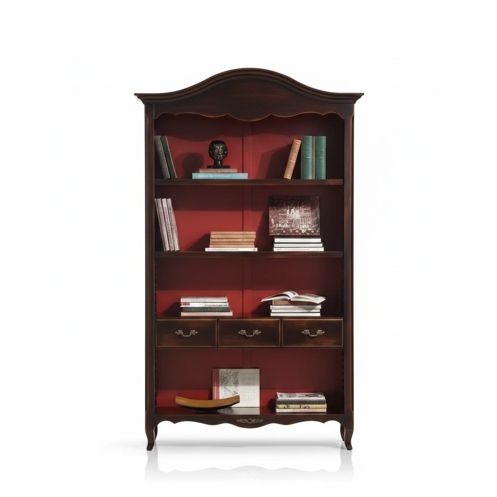BÃ¼cher Schrank Italienische MÃ¶bel Regal Holz SchrÃ¤nke Regale Anrichte
