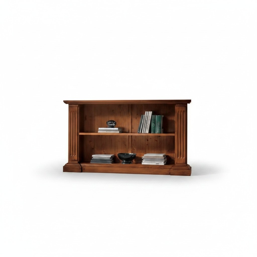 BÃ¼cherregal Stil Art dÃ©co Schrank Braun MÃ¶bel SchrÃ¤nke Regal Holz Neu