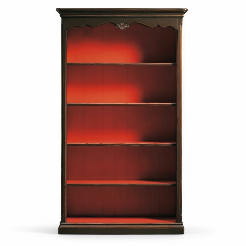 BÃ¼cherschrank Vitrine Regal MÃ¶bel BÃ¼cherregal braun Glasschrank SchrÃ¤nke Regale