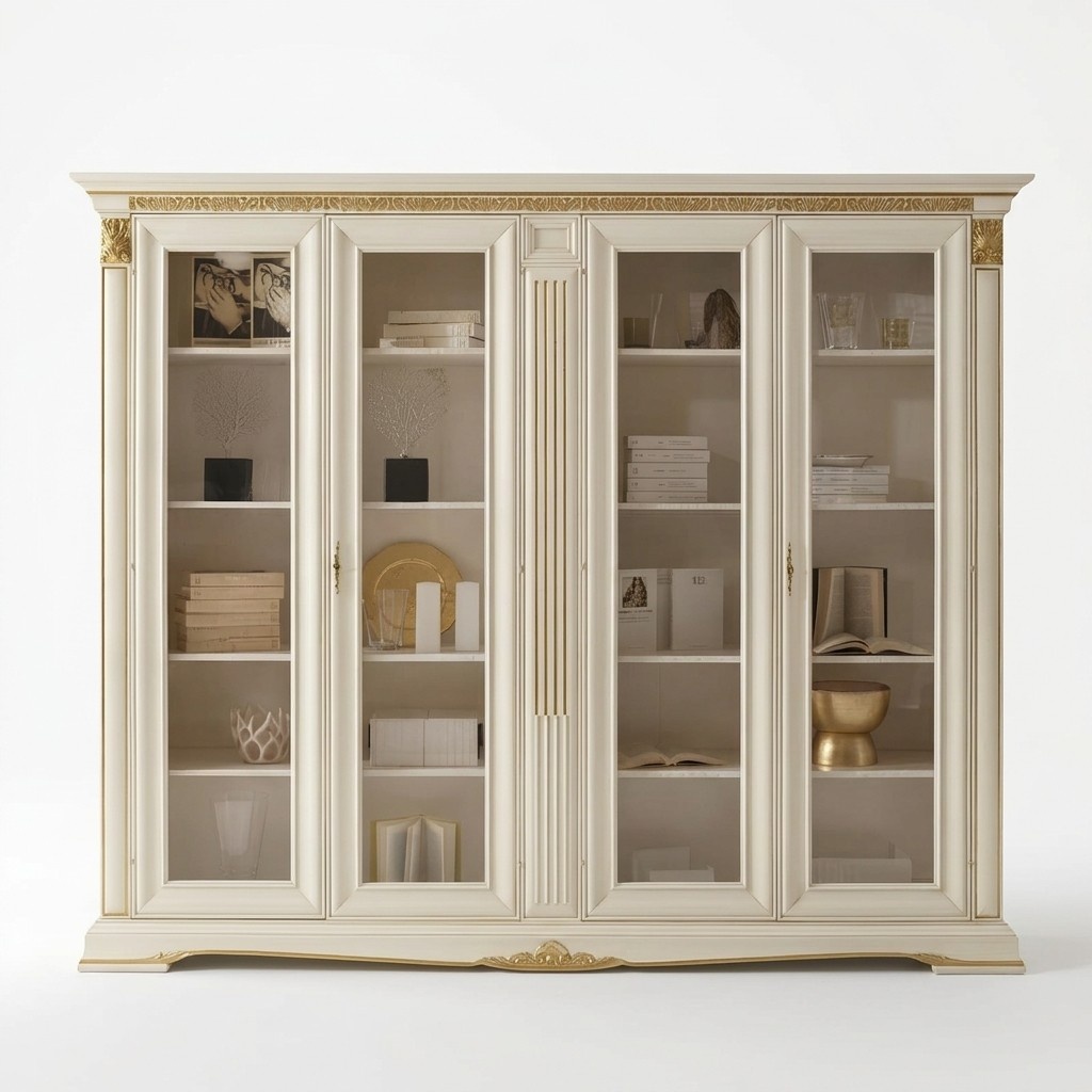 BÃ¼ro BÃ¼cherschrank Aktenschrank Luxus Italienische MÃ¶bel Antik Schrank Massivholz