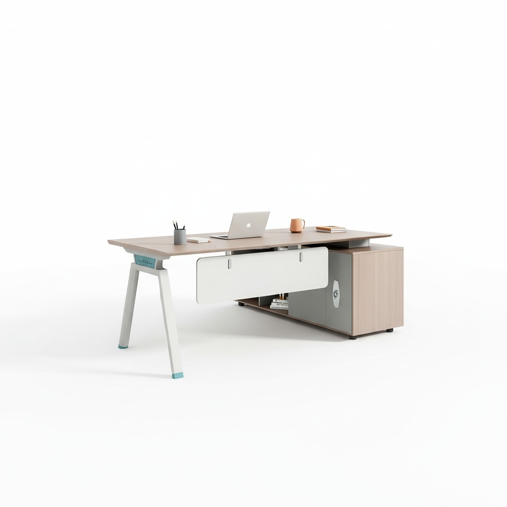 BÃ¼ro Einrichtung Schreibtisch Homeoffice Schreibtisch Schrank BÃ¼roschrank 2tlg.