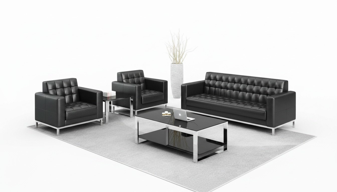 BÃ¼ro MÃ¶bel Sofagarnitur 321 Sitzer Garnitur Polstersofa Sitz Design