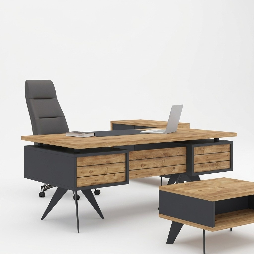 BÃ¼romÃ¶bel LuxuriÃ¶ser Eckschreibtisch Arbeitszimmer Tisch MÃ¶bel Tische