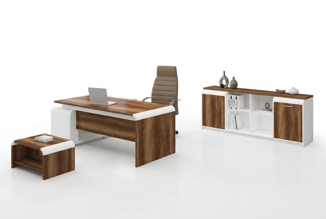 BÃ¼romÃ¶bel-Set BÃ¼roeinrichtung Schreibtisch Aktenschrank Schrank Luxus