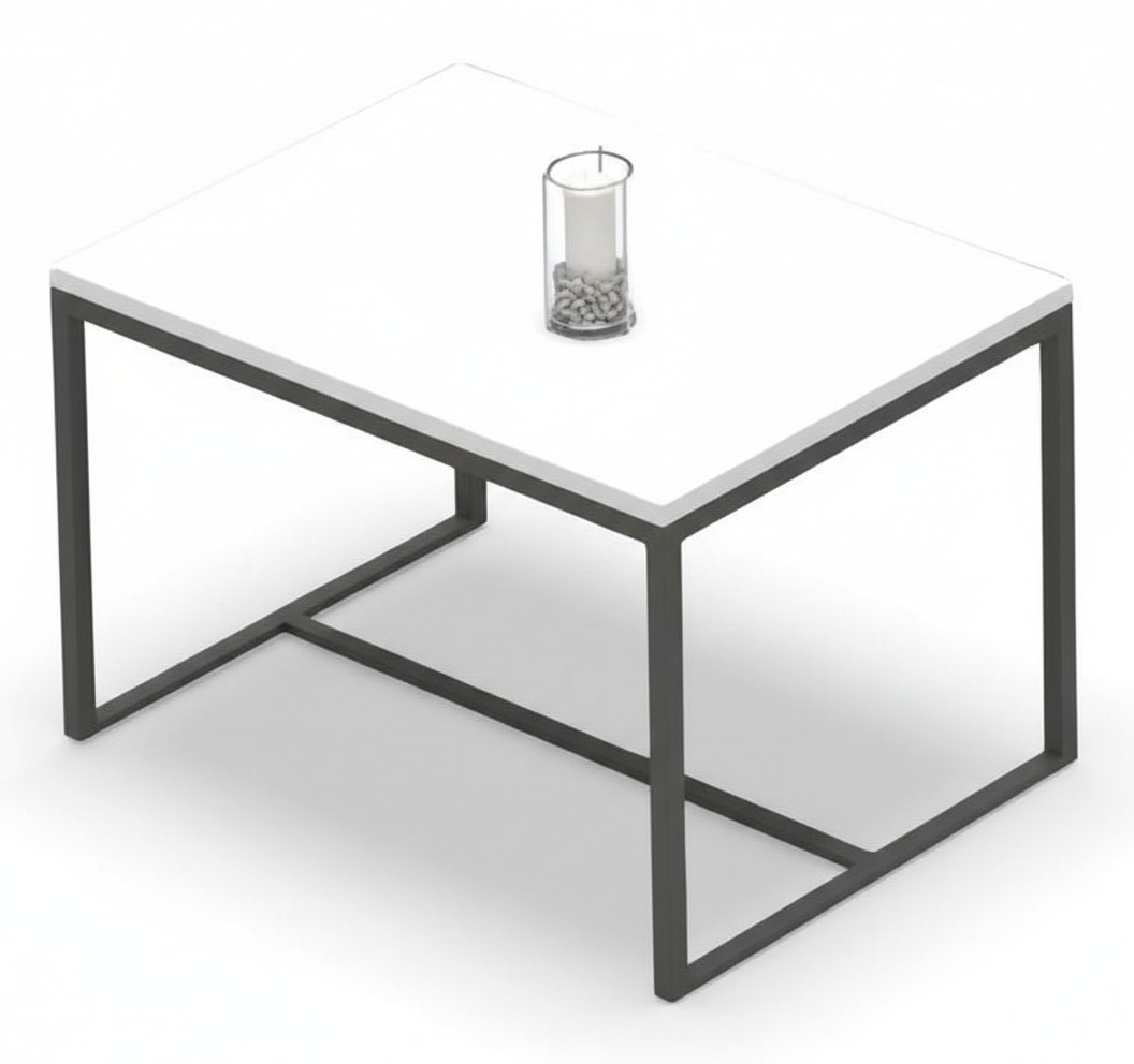 BÃ¼rotisch Beistelltisch Couchtisch Rechteckig Tischchen Holz WeiÃ BÃ¼ro