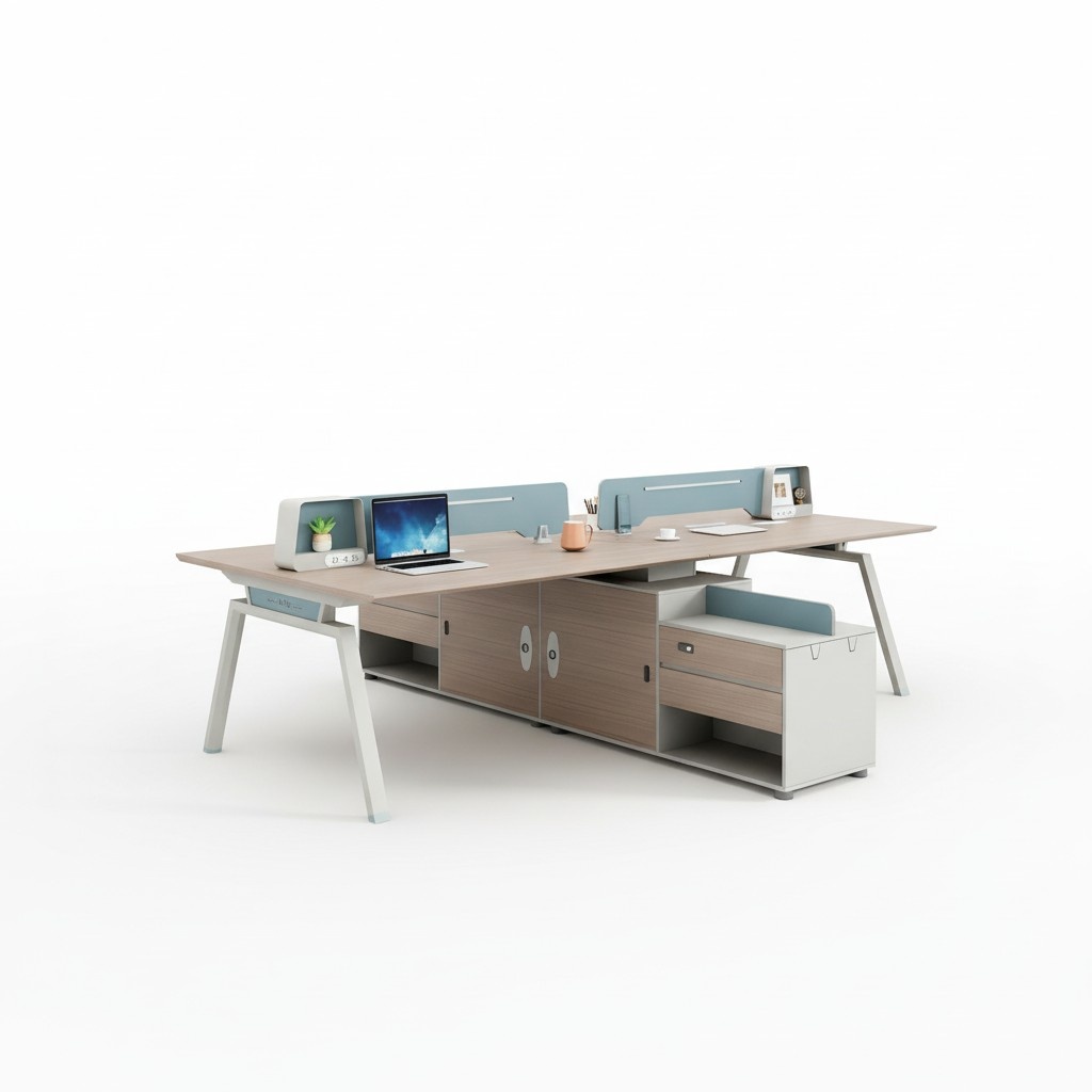 BÃ¼rotisch Schreibtischsystem Workstation Co Working Tisch Insel Teamarbeitsplatz