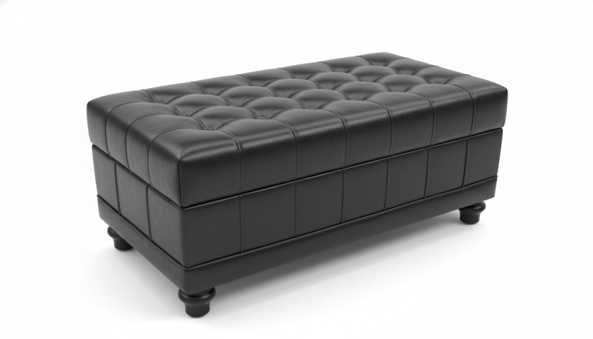 Chesterfield FuÃhocker Hocker Ottoman Pufa FuÃablage Polster Leder Textil