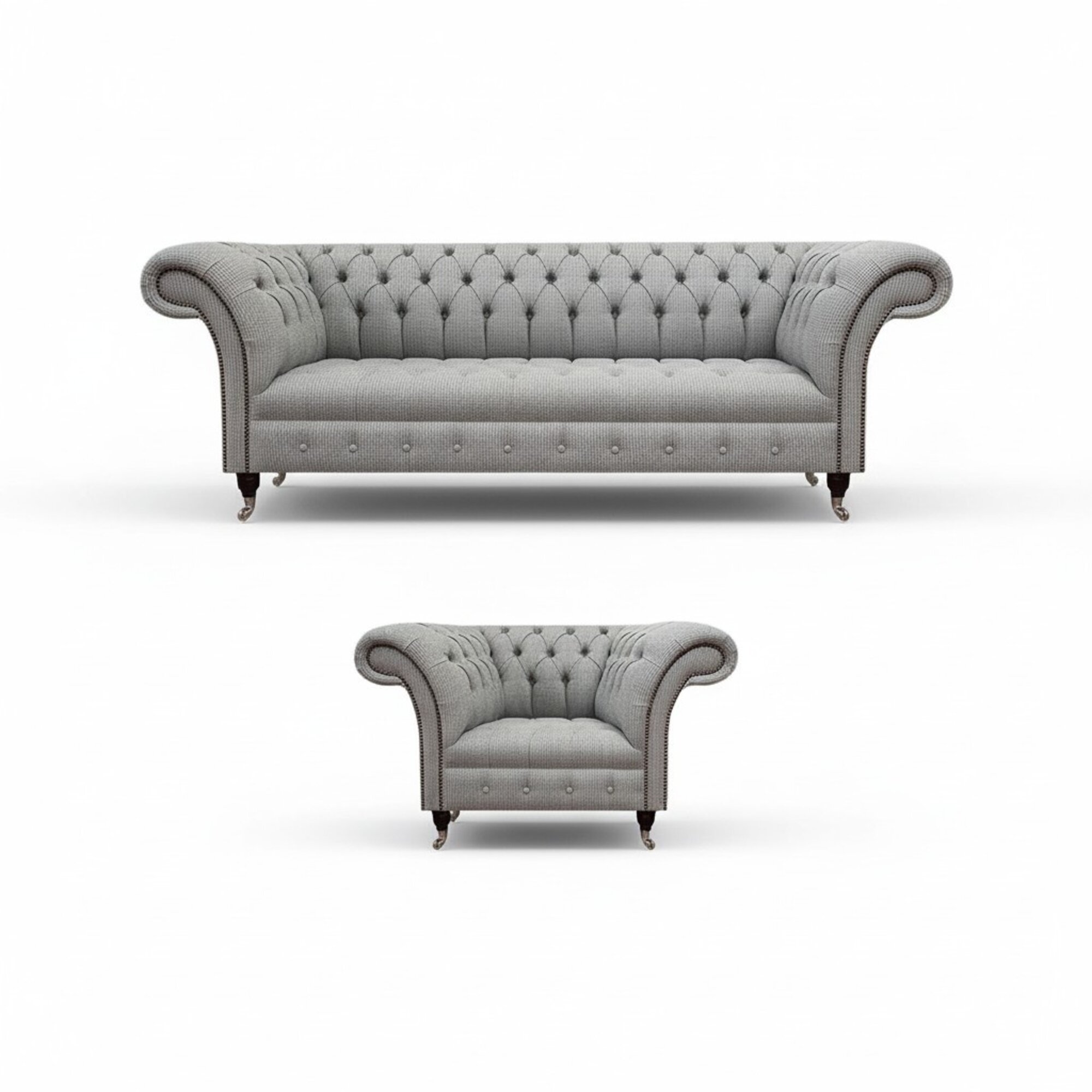 Chesterfield MÃ¶bel Sofa Dreisitze Couch Wohnzimmer Sessel Luxus Einrichtung