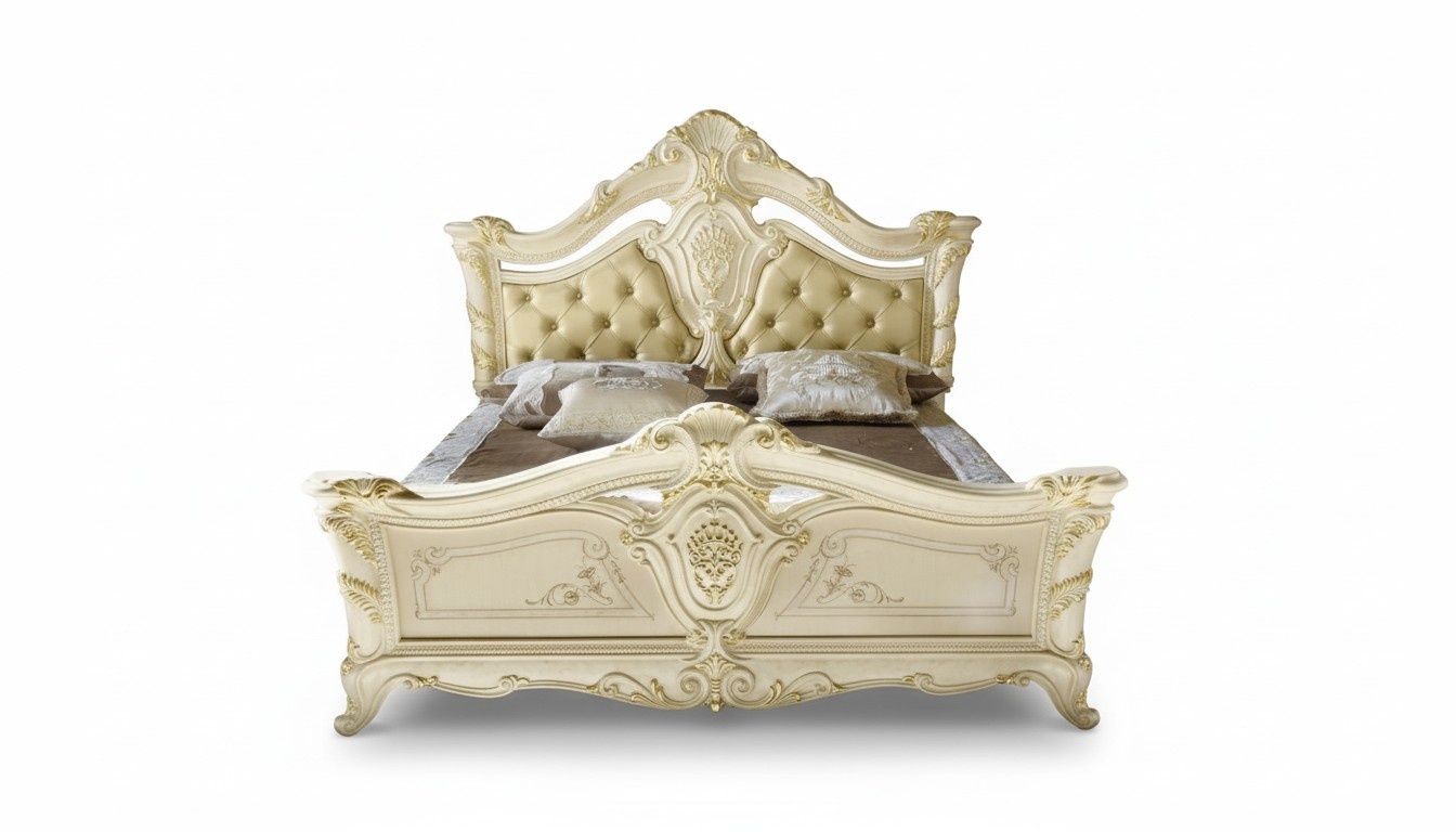 Chesterfield Schlafzimmer Barock MÃ¶bel Textil Klassisch Bett Luxus