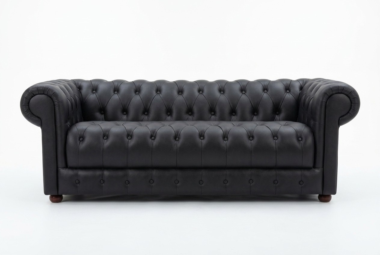 Chesterfield Sofa Couch Polster Designer 3 Sitzer Garnitur Sofas Neu