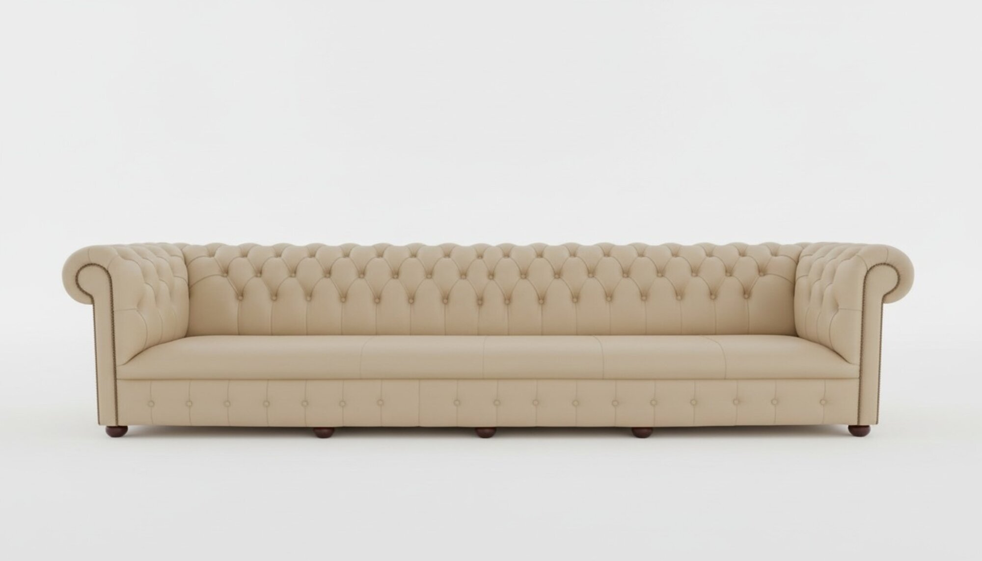 Chesterfield Sofa Spezial Anfertigung 300cm Lang fÃ¼r Hotel Disko Gewerbe Villa