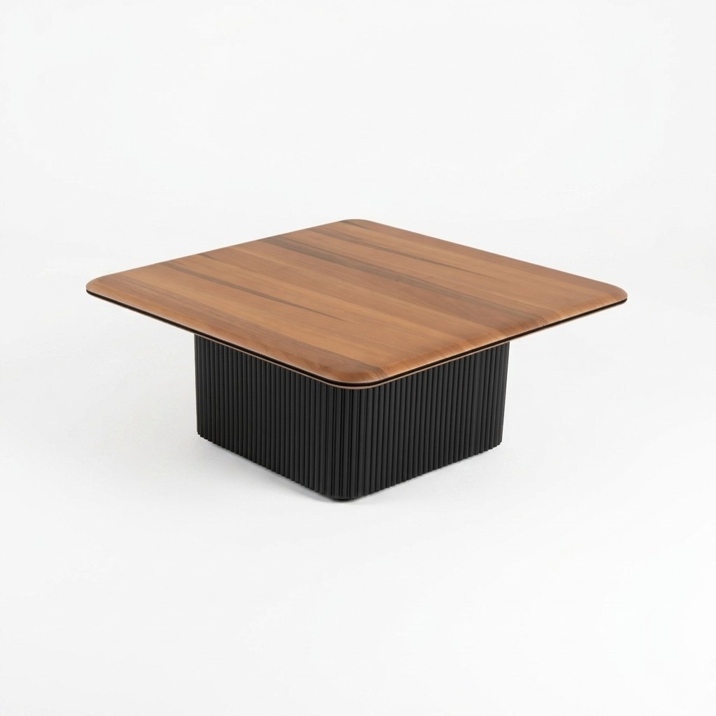 Couchtisch Kaffeetisch Sofatisch Beistelltisch Holz Braun Tisch Design